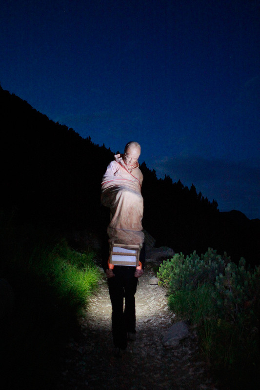 Štefan Papčo - Igor, from the Citizens cycle, installation process 