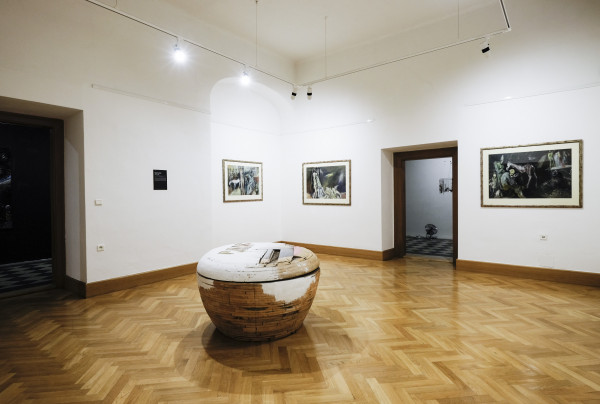 Reprezentačné sály, výstava: Lovu zdar!, 23. 9. – 20. 11. 2011, kurátor: Omar Mirza, foto: archív Nitrianskej galérie 