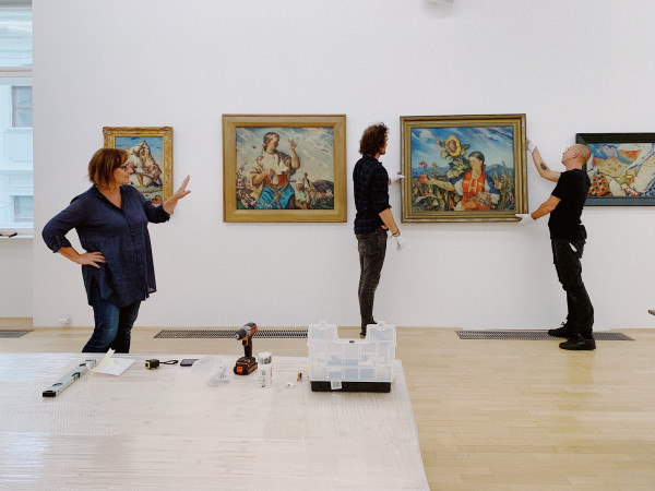 Martin Benka: Zaujaty krasou instalacia Foto: Livia Štokingerová 